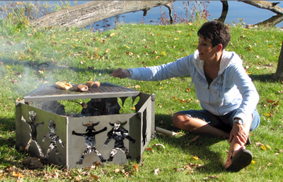 Flameables Fire Pit Grill